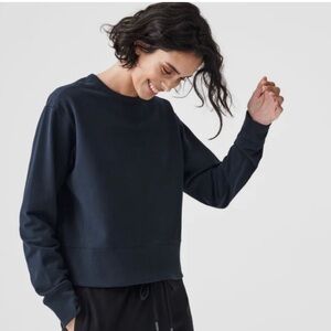 Mack Weldon Black Crewneck Top